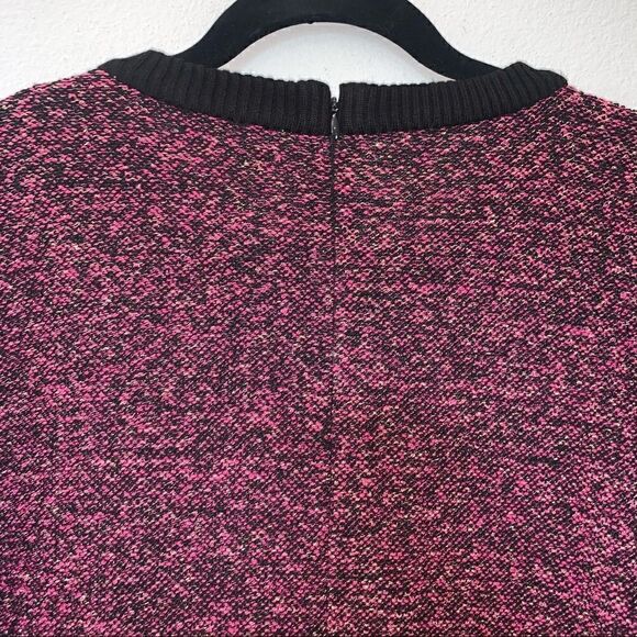 VICKYTIEL Tweed 3/4 Sleeve Straight Sheath Dress - Picture 8 of 8